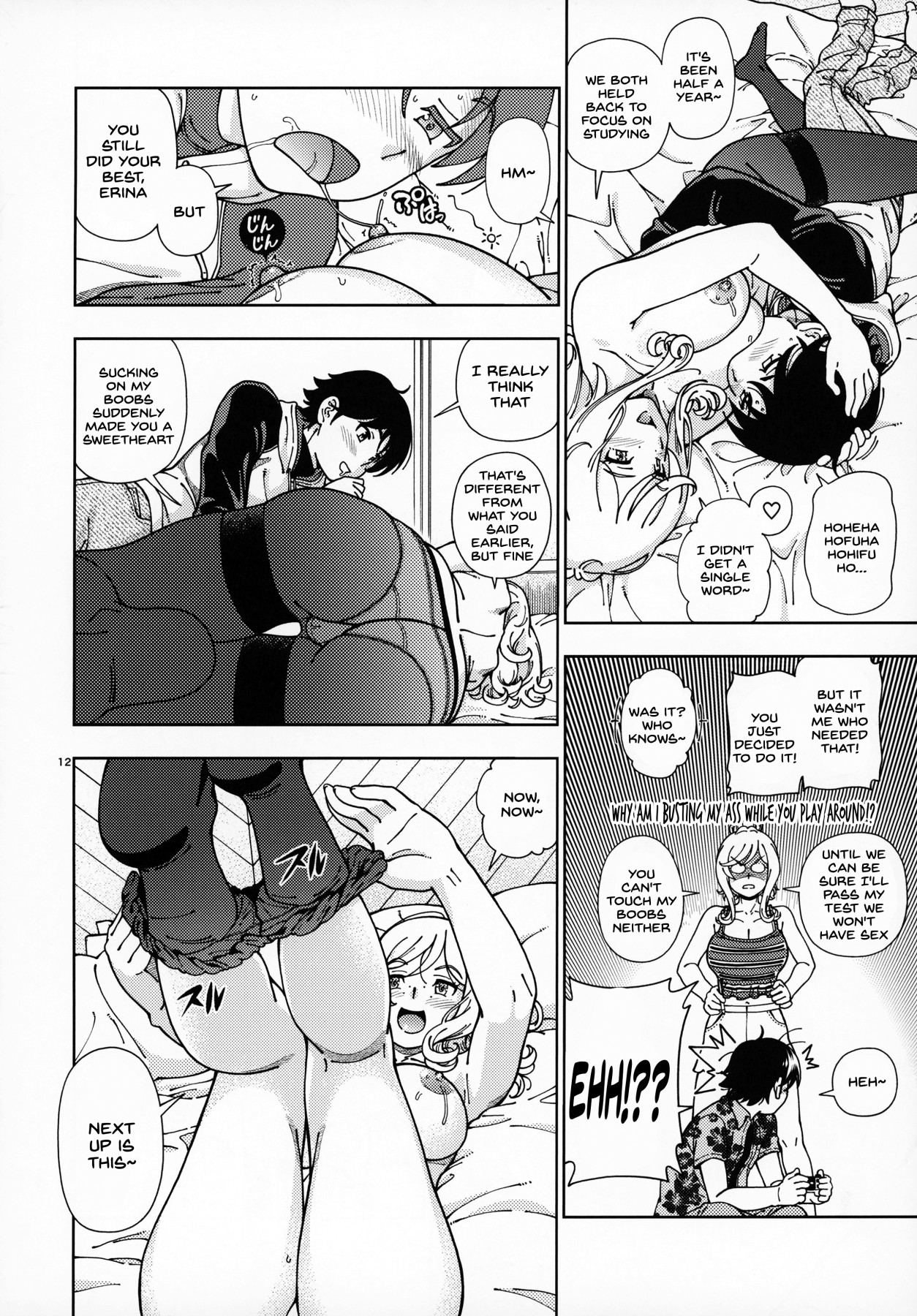 Hentai Manga Comic-Honey Blonde Sakura-Read-11